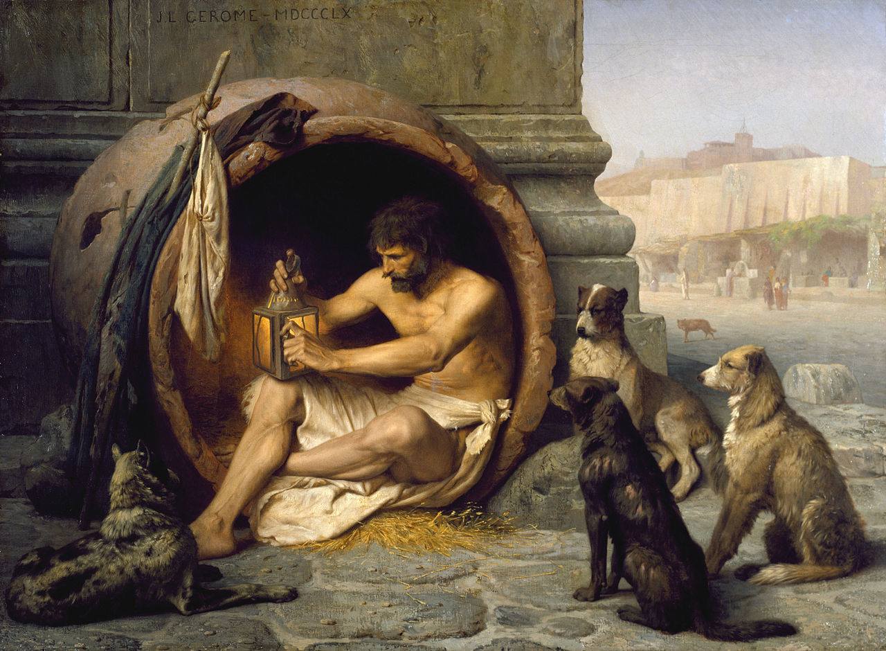 Jean-Léon Gérôme - Diogenes - Walters
