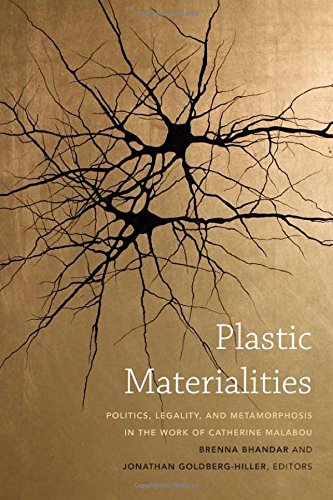 Book Launch | Plastic Materialities: Politics, Legality, and Metamorphosis in the Work of Catherine Malabou